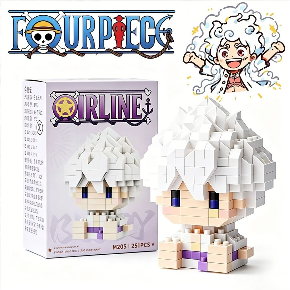 วันพีซ พระเจ้าแห่งดวงอาทิตย์ น - Building Block Mini บทวิจารณ์และราคา