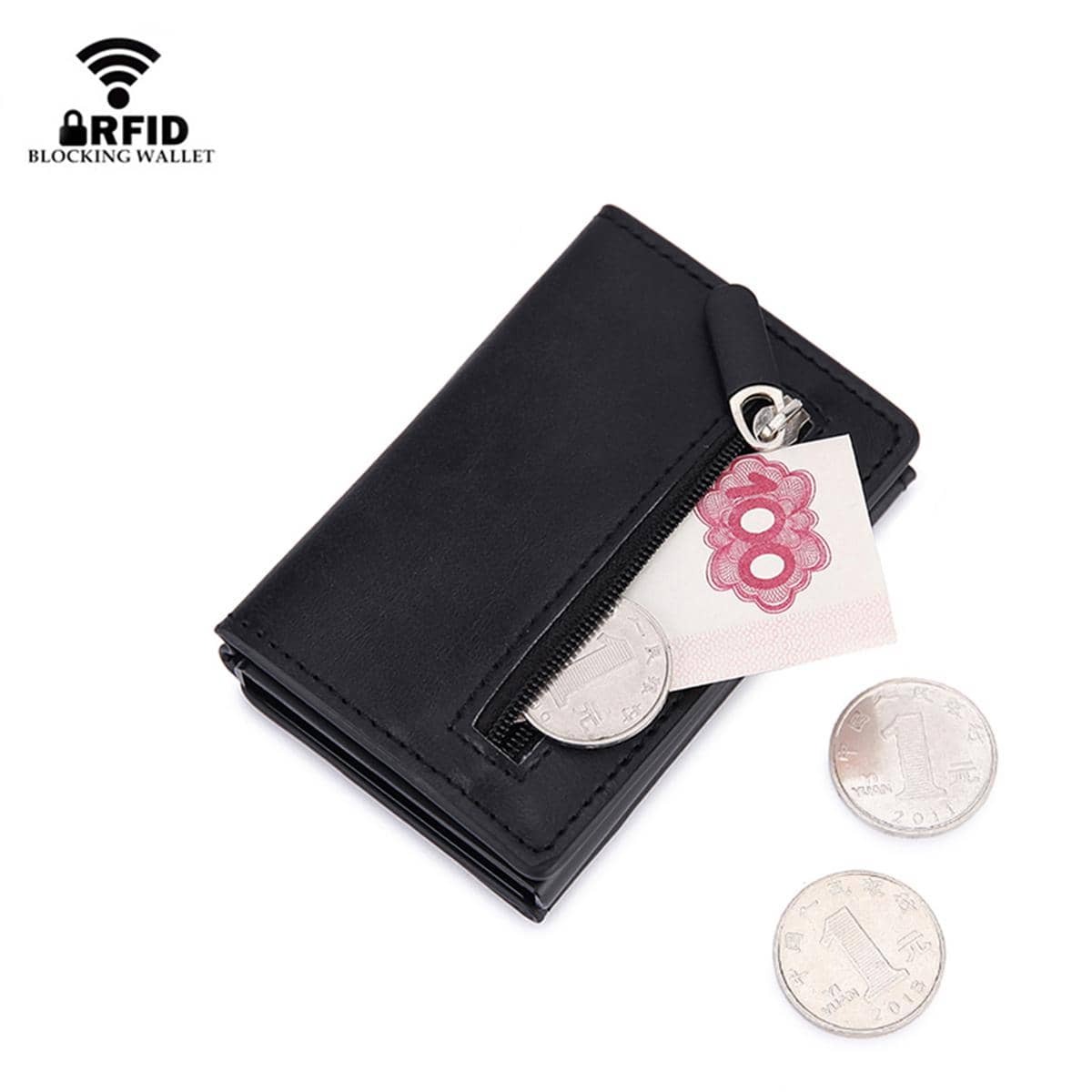 กระเป๋าใส่บัตร RFID ป้องกันการ - Card Top Loader บทวิจารณ์และราคา