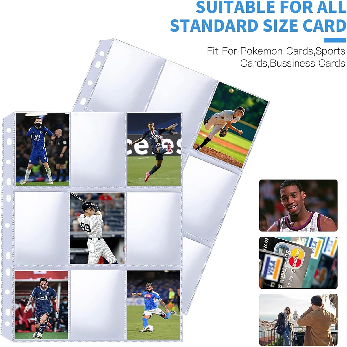 ซองใส่การ์ด 9 ช่อง 50 แพ็ค บรร - Trading Card Binder บทวิจารณ์และราคา